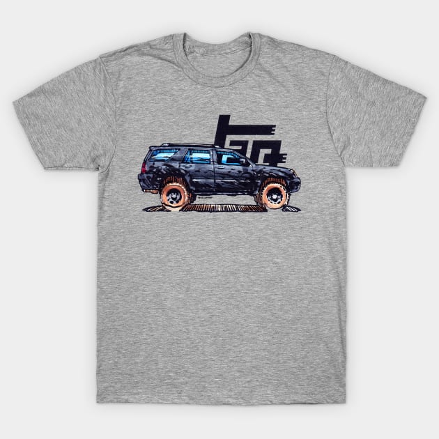 4th Gen 4Runner TRD - Midnight T-Shirt by robert1117